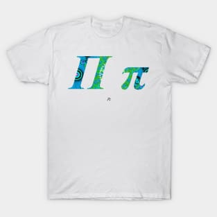 Pi Greek Alphabet T-Shirt